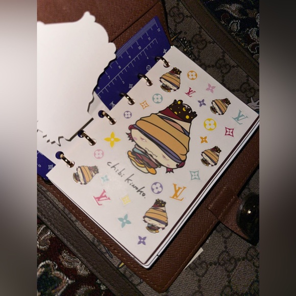 🖤Authentic Unisex Louis Vuitton Chibi Takashi Murakami Agenda PM.🤎 - Picture 4 of 16